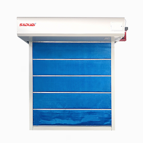 Special Inorganic Fabric Fireproof Rolling Shutter Door