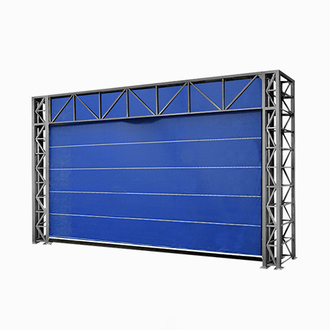 Wind Resistant Flexible Gates