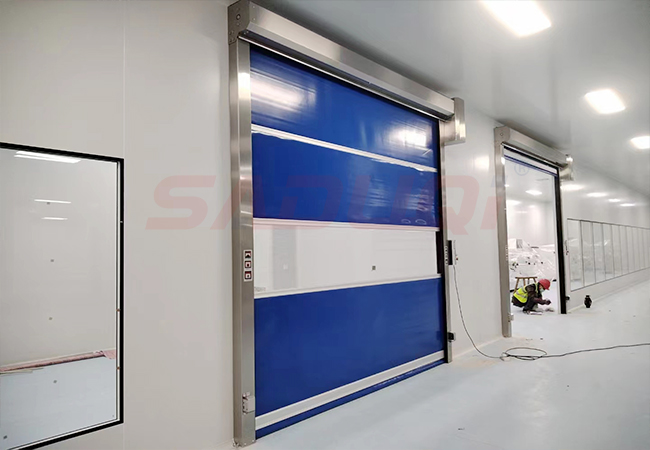 Electronics Factory Workshop High Speed Door 