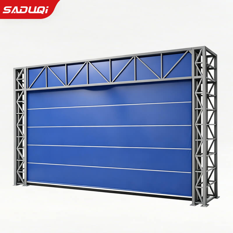 Wind Resistant Flexible Door