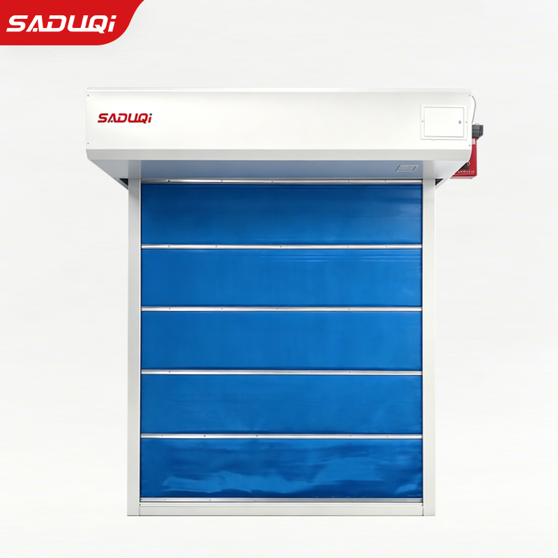 Special Inorganic Fabric Fireproof Rolling Shutter Door