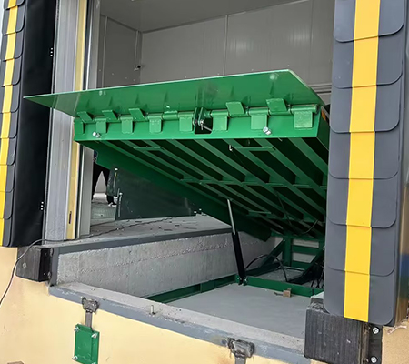 Hydraulic dock leveler