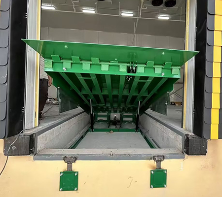 Hydraulic dock leveler